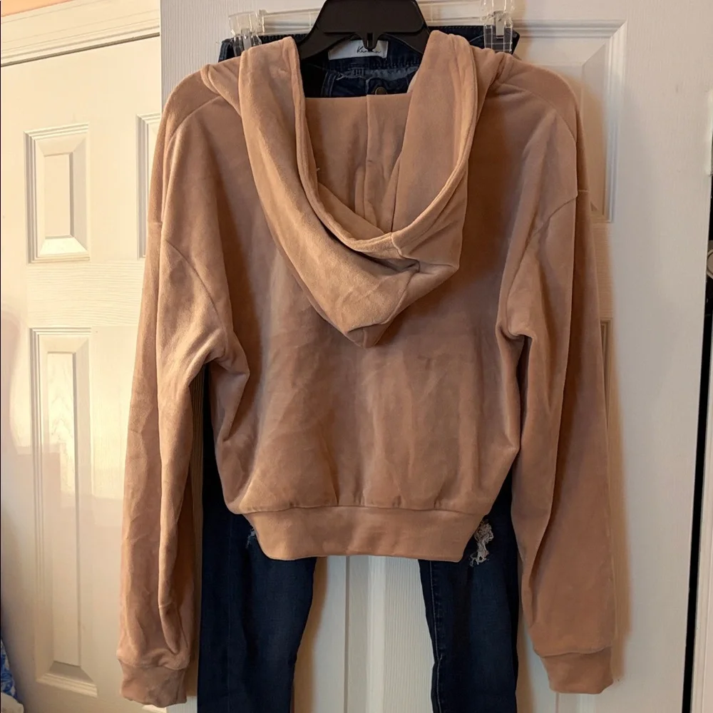 Express Mauve Cropped Jacket - Picture 6 of 7